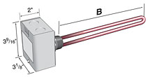 General Purpose Housings No Thermostat Single Element Design